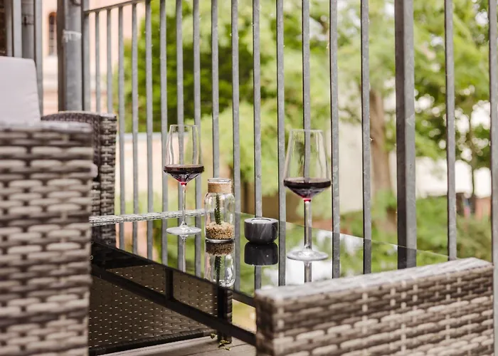 Dessaus Motto Appartements! Solo - Paerchen - Familien - Gruppen Lägenhet